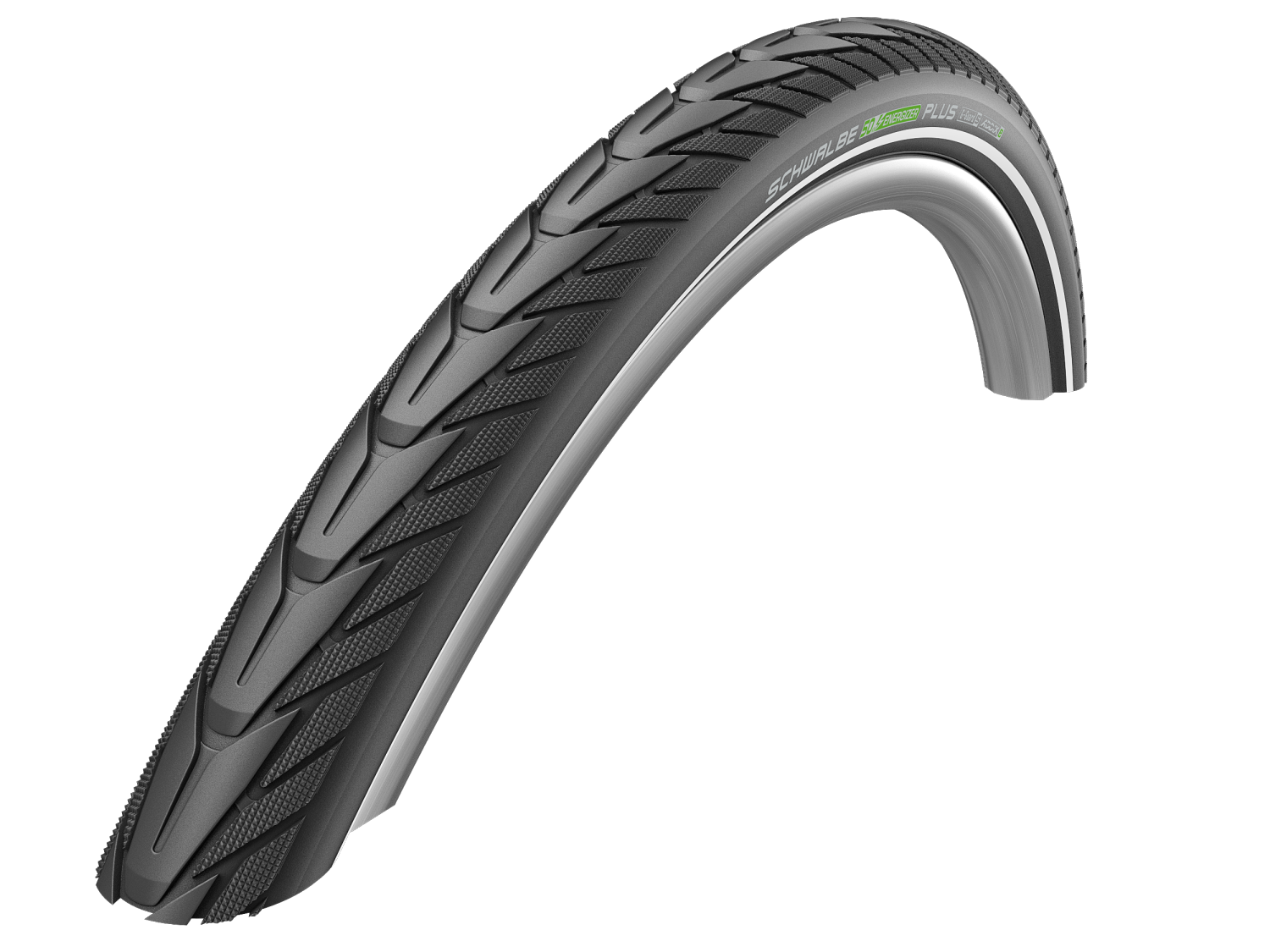 

Велопокрышка SCHWALBE ENERGIZER PLUS, 28x1.75 (47-622), GreenGuard, TwinSkin, HS492, Black-Reflex, 05-11101370, Черный