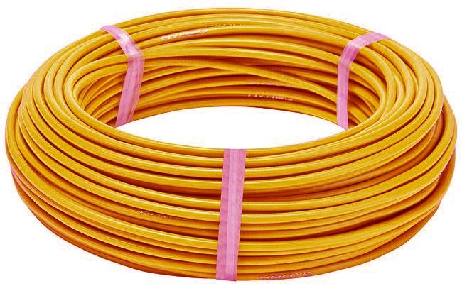 Оплётка троса тормоза, 4.9mm, бухта 50m, оранжевый, 340049