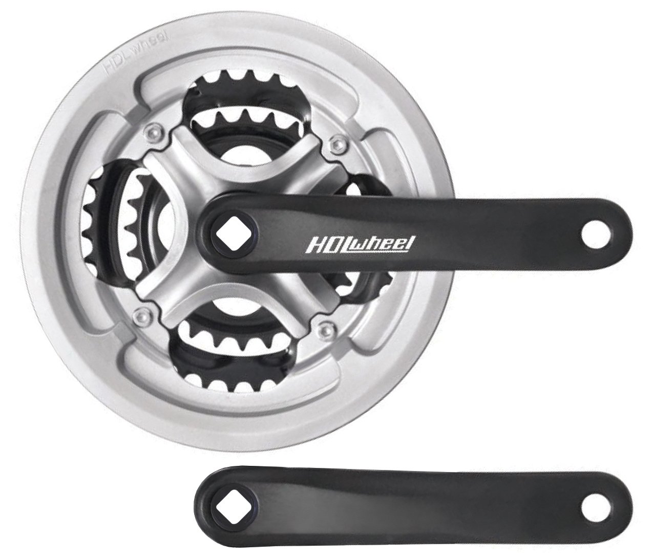 Системы шатунов Система HDL WHEEL HDL-L353, МТВ, 170мм, под квадрат, 28-38-48T, 580254, LU087357
