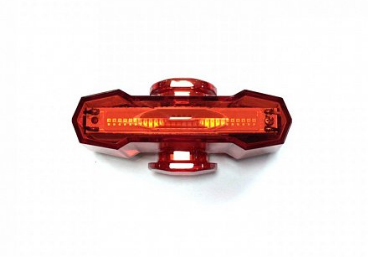 

Велофара задняя Smart RL324R-01 Vulcan, 30 лм, красный, RL324R-01