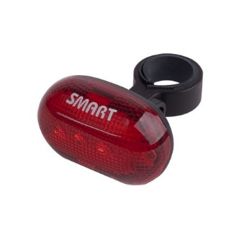 фото Фонарь велосипедный smart rl405r taillight, задний, 5led, красный/черный, rl405r-01