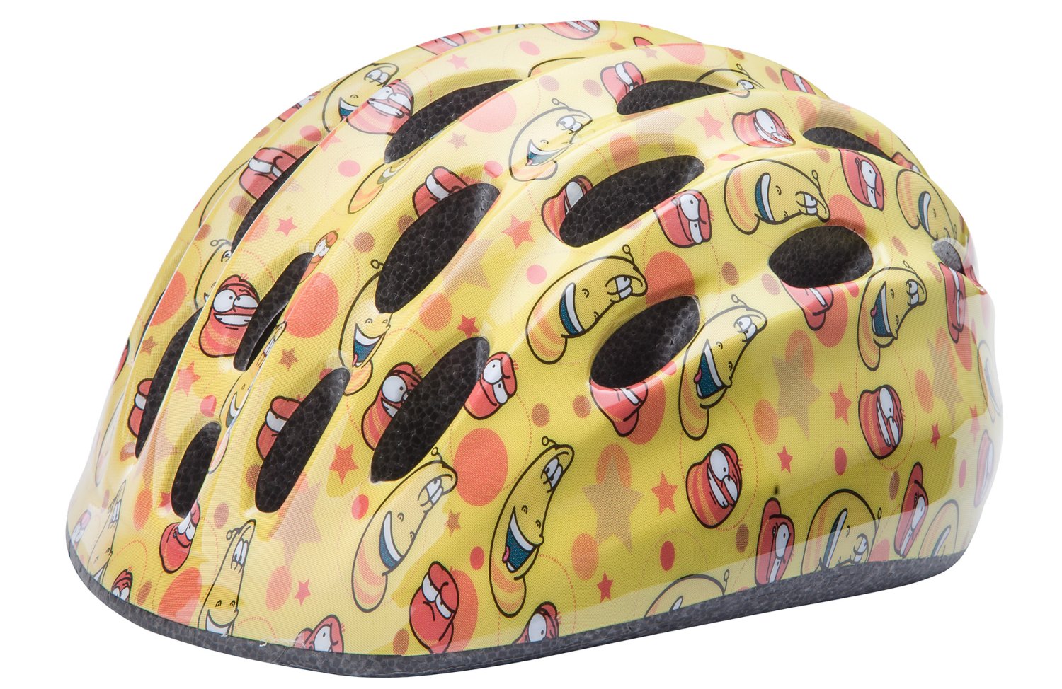 фото Шлем велосипедный детский stels hb10, желто-красный (размер: м)