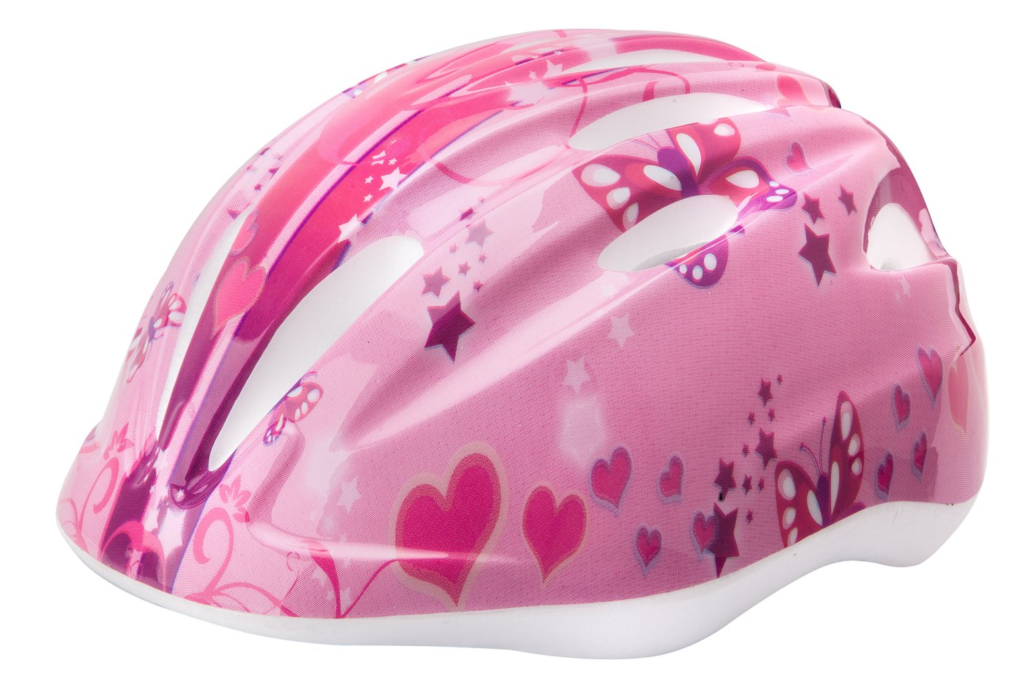 фото Шлем велосипедный детский stels hb6-3, красно-розовый (размер: s (48-52 см))