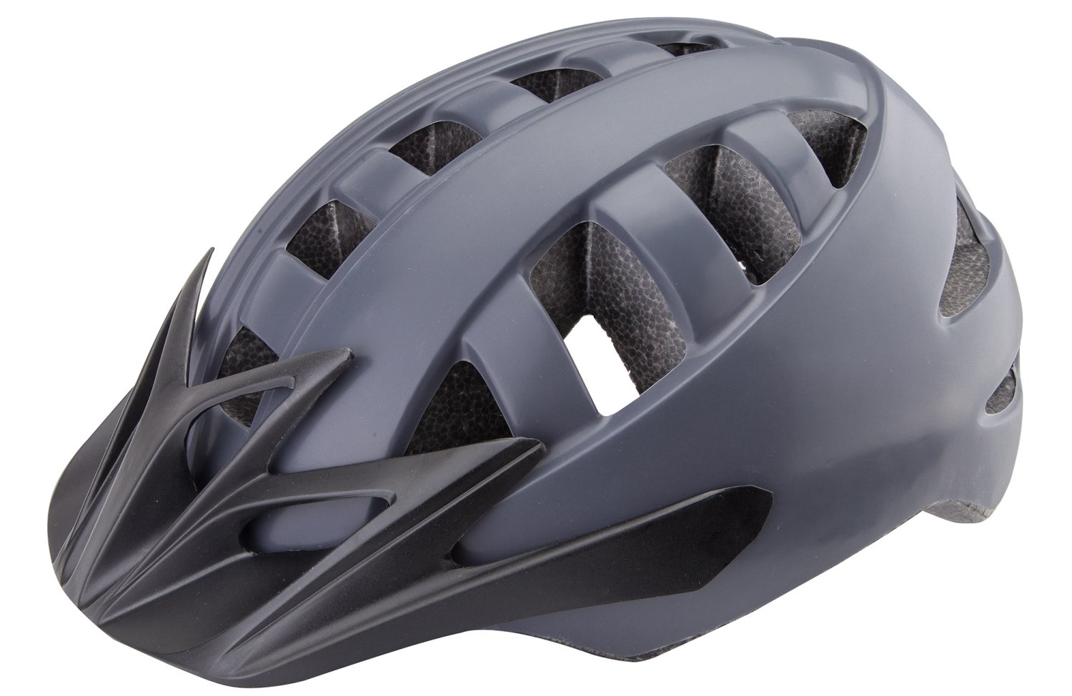 фото Шлем велосипедный stels ma-5, темно-серый (размер: l)