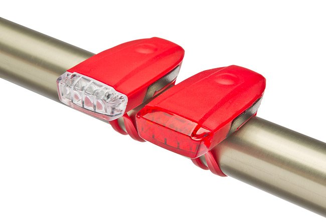 

Велофонарь Jing Yi JY-378D, комплект, 4 LED/4 LED, красный, LU081228