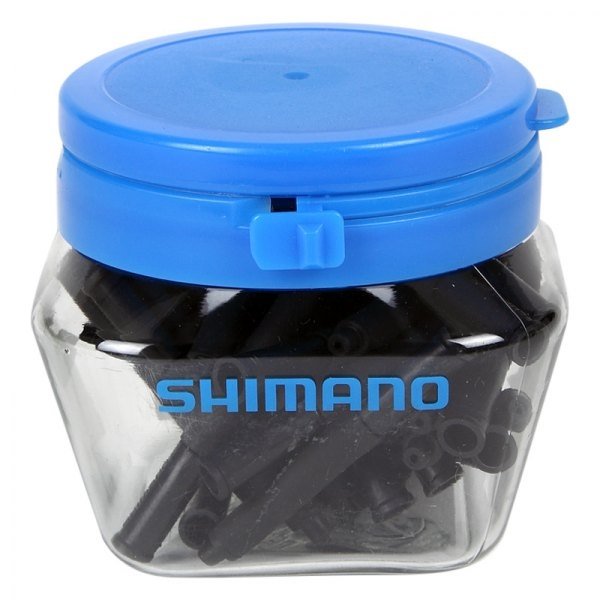 Концевик рубашки SHIMANO, с уплотнением и пыльником, для SP40, 6мм, 50шт, Y6AM98085 концевик оплетки shimano металл диаметр 5 мм внутренний 6 мм внешний y60b98011
