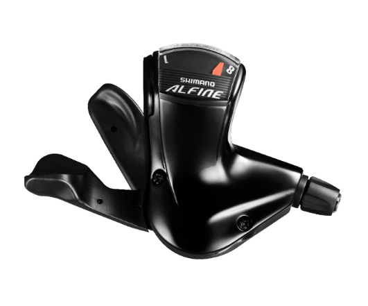 

Шифтер велосипедный Shimano Alfine S7000-8, 8скоростей, трос+оплетка, для СJ-S7000-8, черный, ESLS70