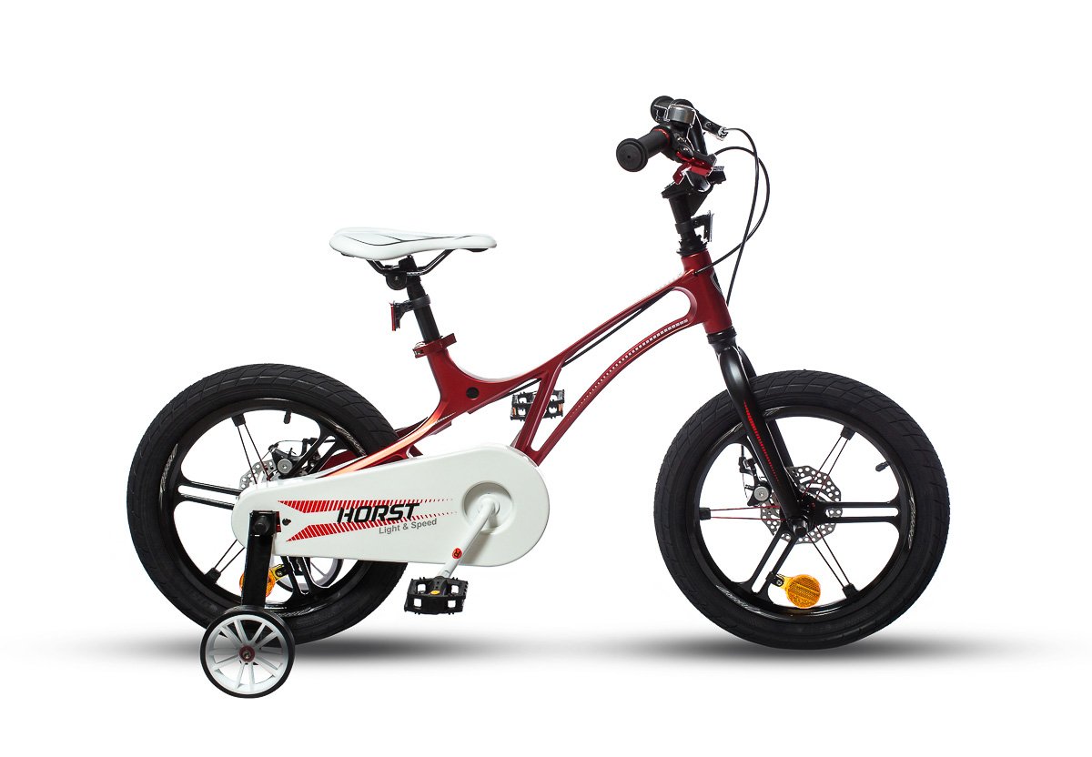 фото Детский велосипед horst indigo 16" 2020 (возраст: 4-6 лет, цвет: красный)