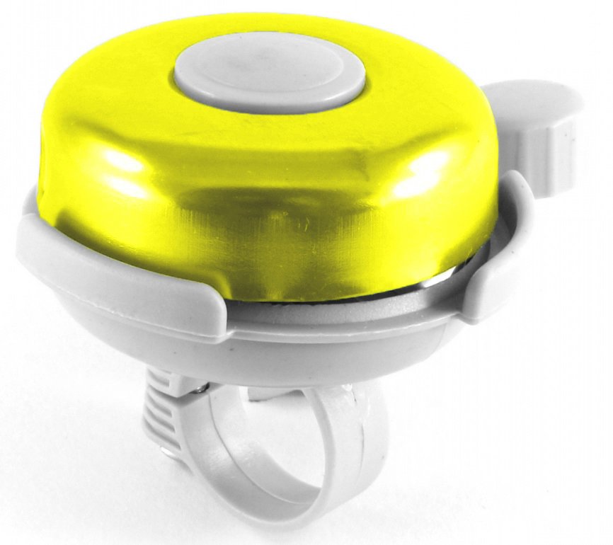 

Звонок велосипедный Vinca Sport, d52мм, желтый металлик, YL 02 yellow