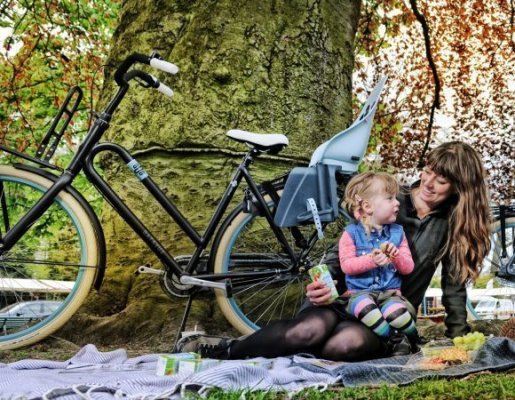 Детское велокресло Urban Iki, на подседельную трубу, зеленый/черный, до 22 кг, 213761_URBANIKI УТ-00201427 MultiIFix - фото 2