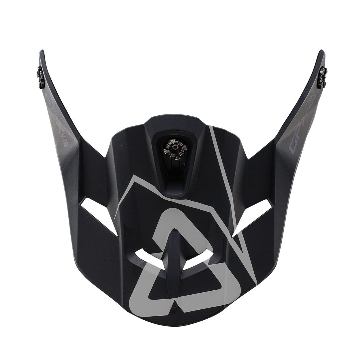 Козырек к велошлему Leatt GPX 6.5 Carbon Visor V16, Carbon/Silver (Размер: M-XXL )