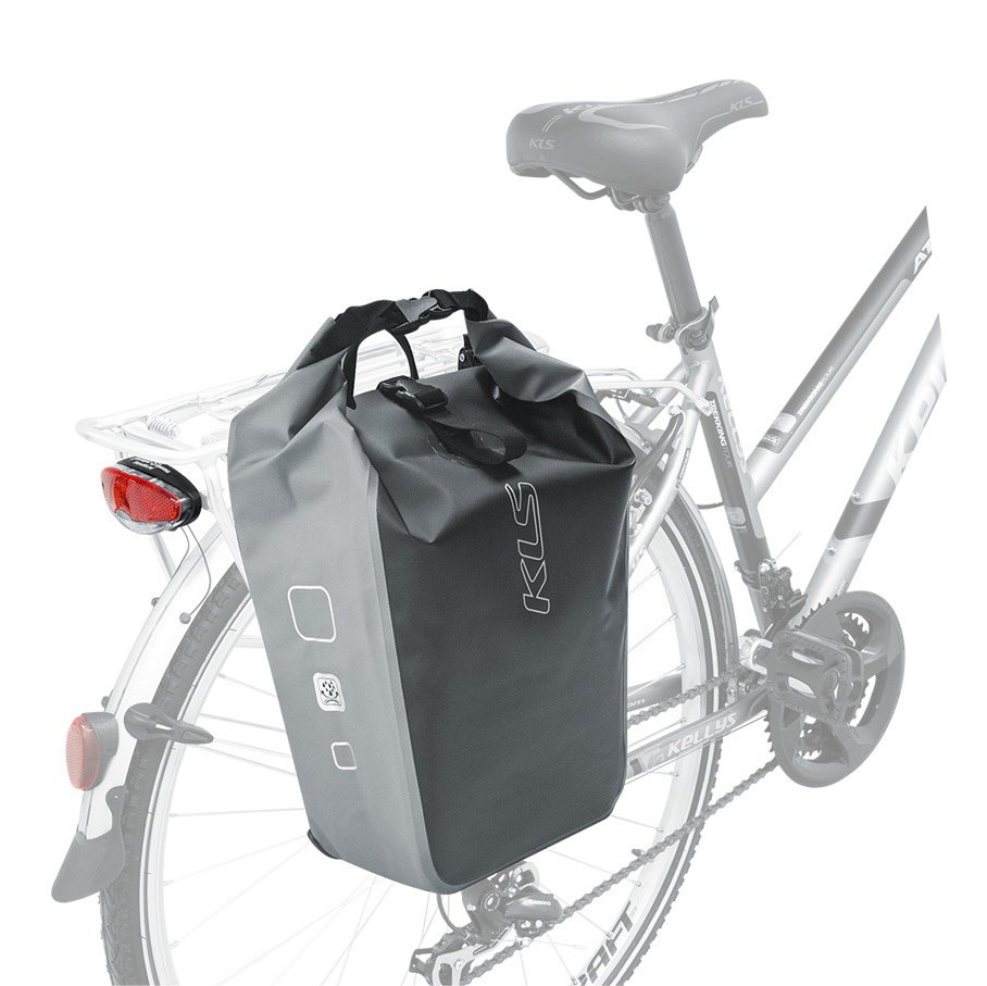 фото Сумка велосипедная kelly's naira, на багажник, боковая, объем: 18л, 45х32х17см, пвх