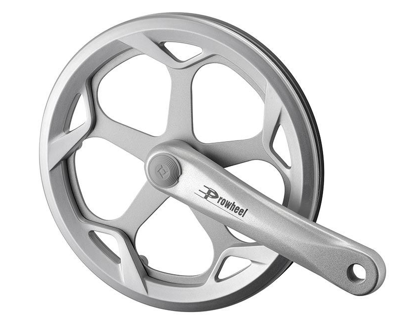 

Система шатунов велосипедная PROWHEEL, для велосипедов класса Road Enthusiast, 48T, 175 мм, серебристый, PRO-548PP-3