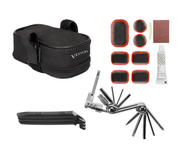 Сумка с набором инструментов Ventura, подседельная, черный, 122290 сумка с набором инструментов ventura подседельная 122290