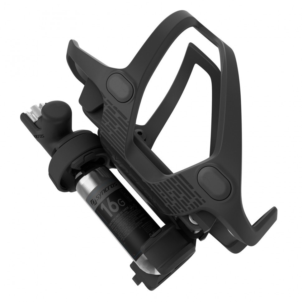 Флягодержатель велосипедный Syncros Tailor iS cage CO2, комплект, черный, 275481-0001