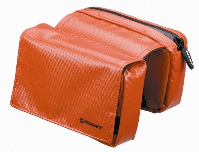 

Сумка велосипедная Giant Dual Bag, на раму, красный, 131139