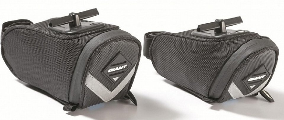 

Сумка велосипедная Giant EVA Saddle Bag, Large, под седло, черный, 131143