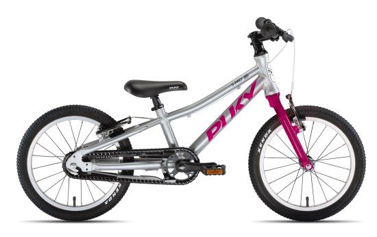 фото Детский велосипед puky s-pro 16'' (возраст: от 4 лет (рост: 100-115 см), цвет: silver/orange)
