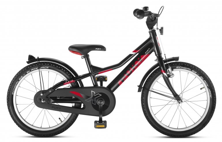 фото Детский велосипед puky zlx 18-1 alu 18'' (возраст: 4-6 лет (рост: от 110 см), цвет: black)