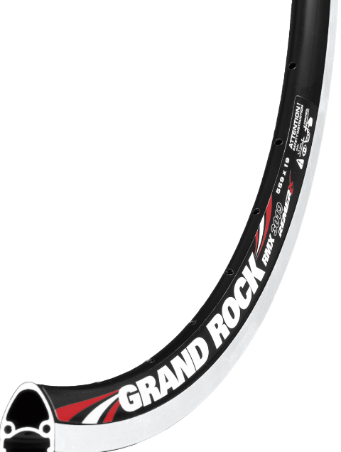 

Обод велосипедный REMERX GRAND ROCK GL, 26", 559х25.4/19х28мм, 36Н, черный анодированный, 5-380230