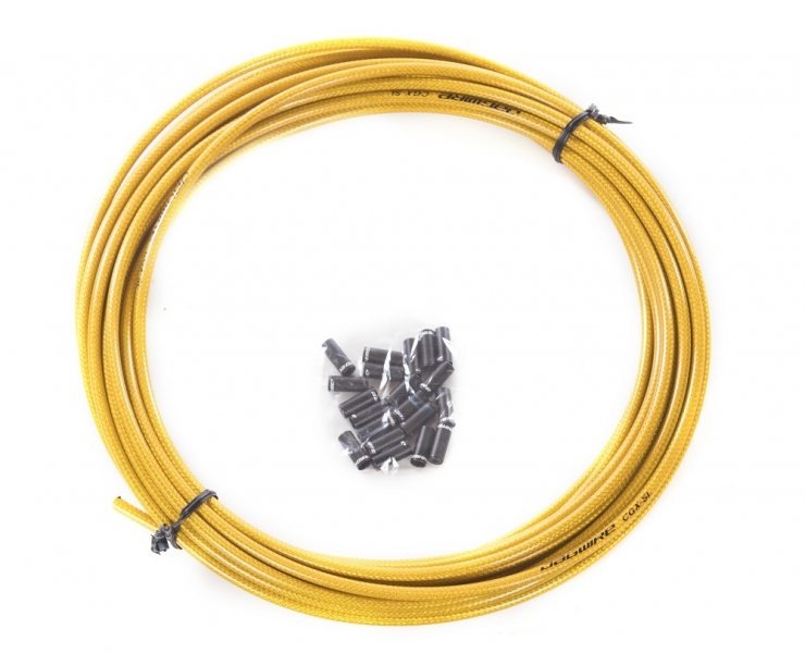 

Рубашка тормоза Jagwire Brake Housing 5 мм, CGX SL, 1 м, Gold, 60Y0033
