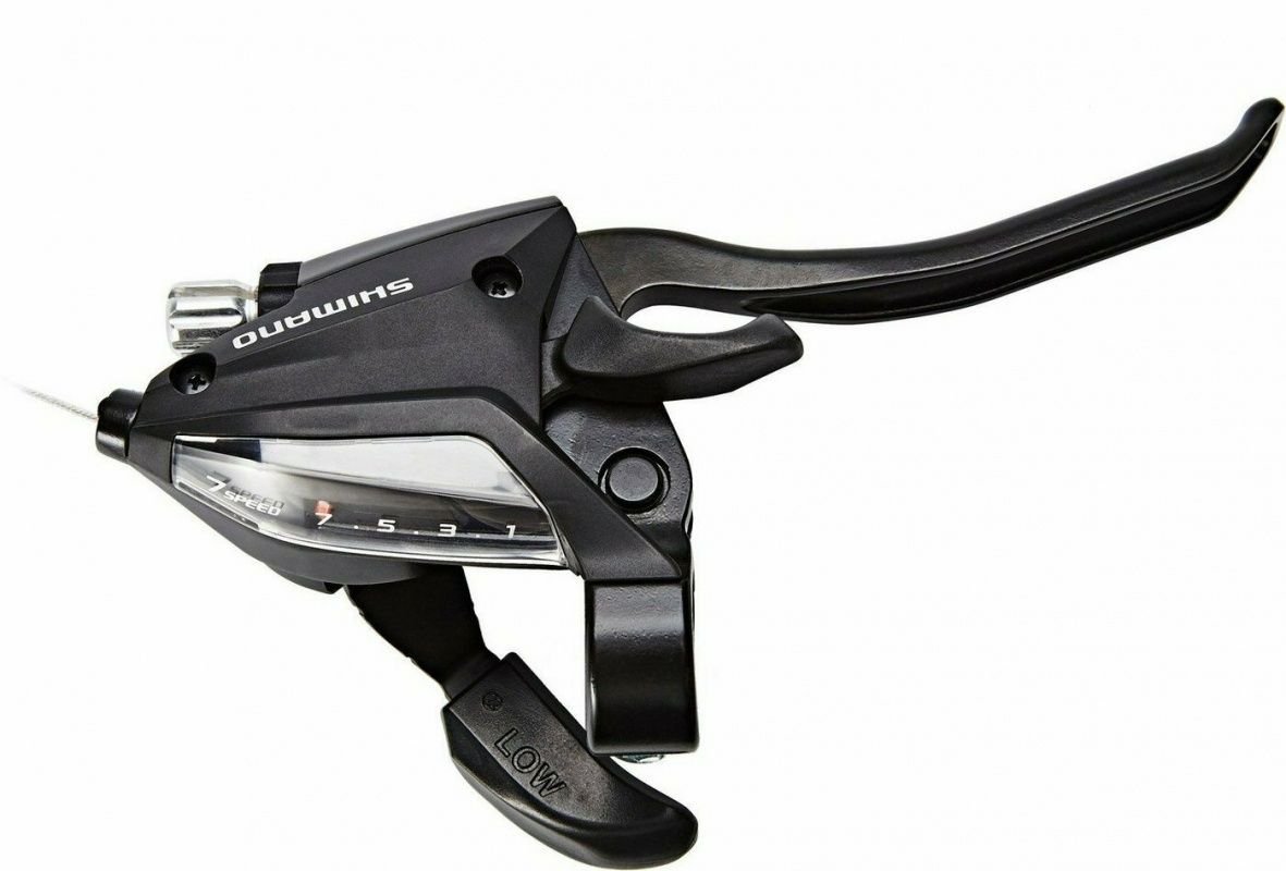 

Шифтер/тормозная ручка SHIMANO SHIMANO ST-EF500-7R, правый, 7 скоростей, черный, ASTEF5002RV7CL