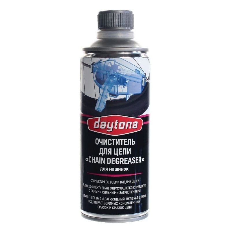 

Очиститель Daytona, для цепи, для машинки, 500 мл, 2010092