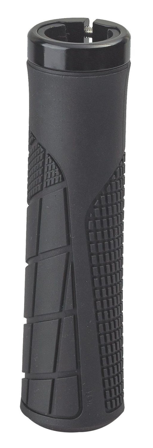 

Грипсы велосипедные HORST H6, OneSideLock, 135мм, резина, новый антискользящий дизайн, c 1 фиксатором, черные, 00-170565, Чёрный