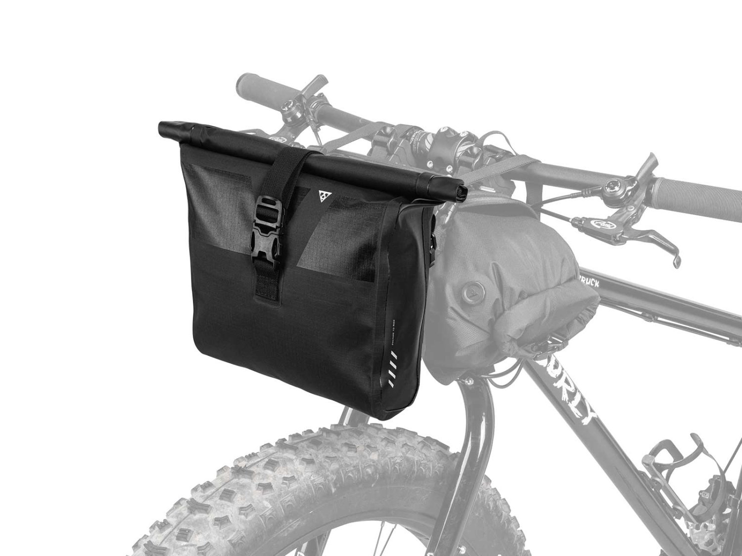фото Сумка велосипедная topeak barloader, 6.5 л, водонепроницаемая, на руль, черный, tbp-brl1b