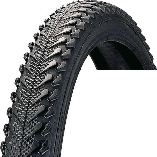 

Покрышка для городского велосипеда HF878 BLACK TIRE DURO, 24x2,00, черный, DHB02086