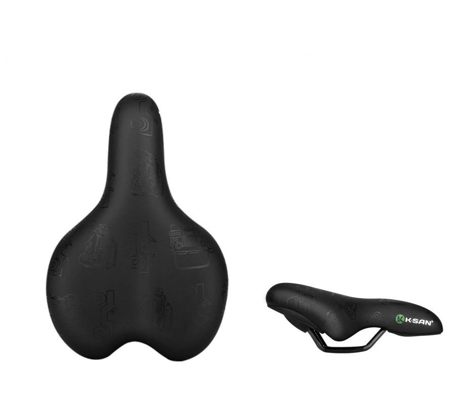 

Седло велосипедное "K.SAN" KIDS YBT-K185, 215*137 mm, черный, RSAYBTK18501