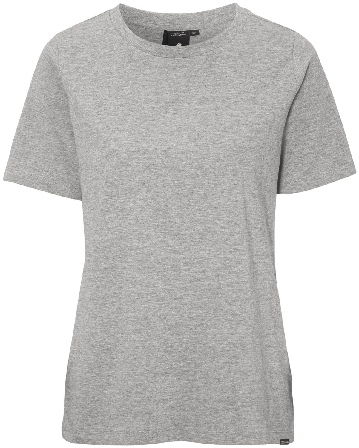   ВашВелосипед Футболка женская Didriksons UNNI WNS T-SHIRT, меланж, 503051 (Размер: 34 )