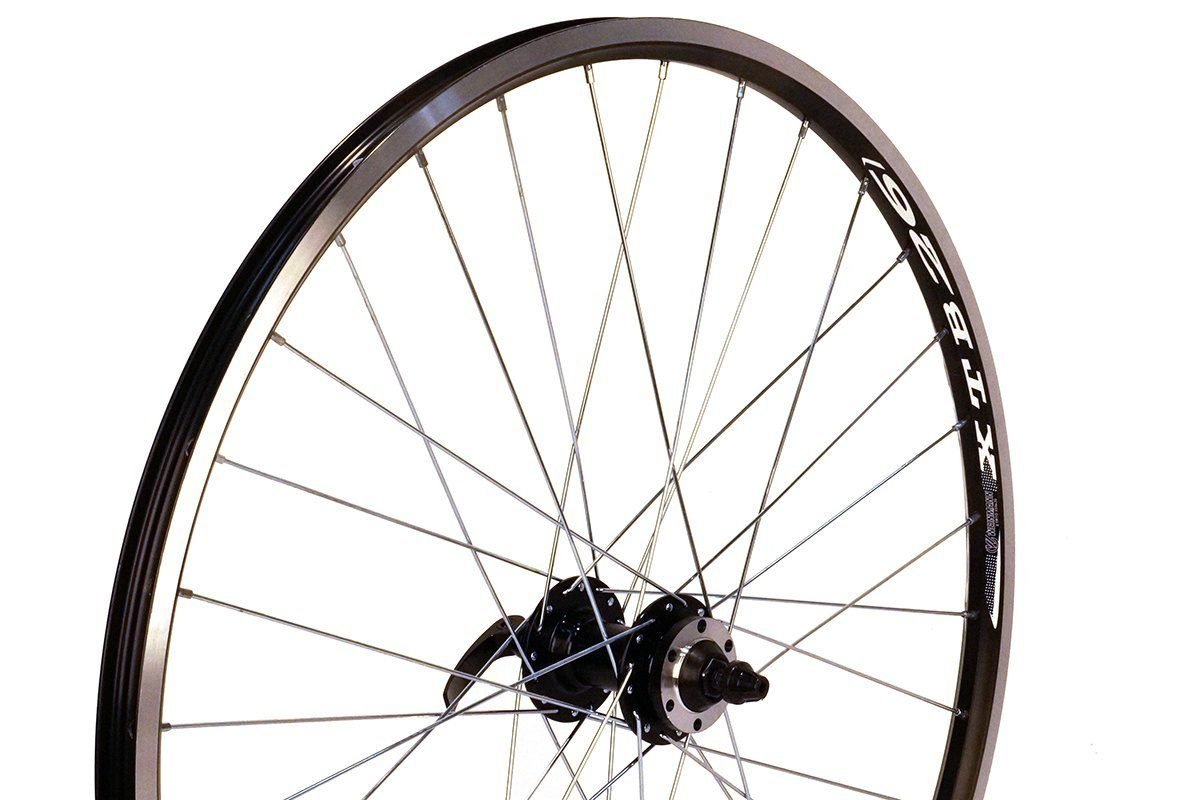 фото Колесо велосипедное stark, 29", mtb, переднее, под диск, двойной обод xtb-26, алюминий, втулка jy-d041dse, черный