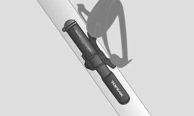 фото Насос велосипедный topeak racerocket mt, silver, trr-mt1s