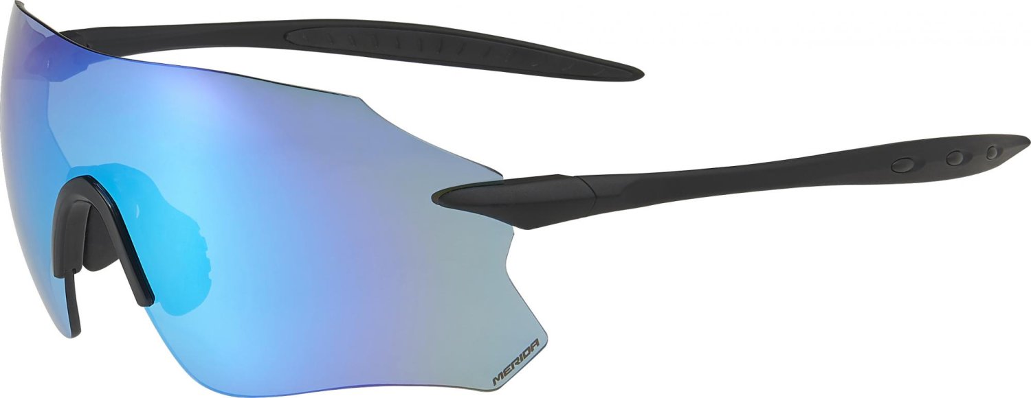 Очки велосипедные Merida Frameless Sunglasses, 25,8гр, Matt Black/Blue, 2313001271