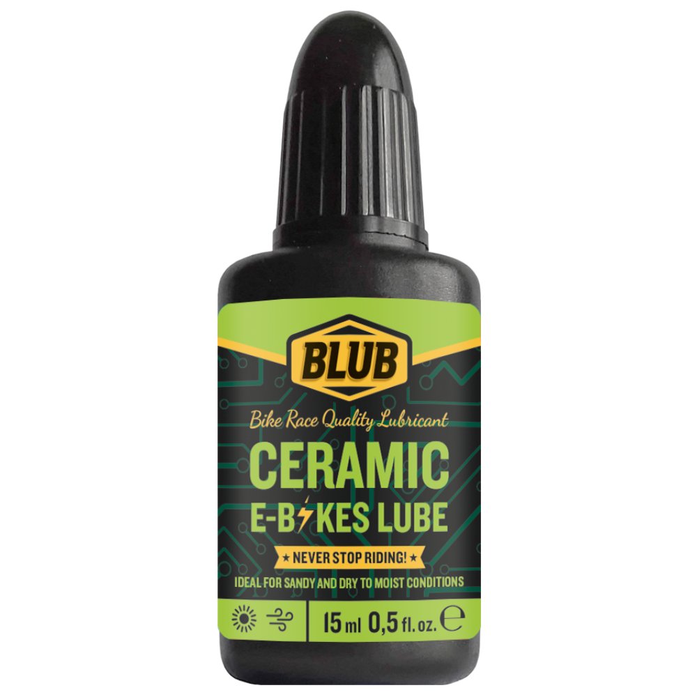 Жидкие смазки Смазка Blub Lubricant Ceramic Ebike, для цепи электровелосипедов, 15 ml, blubceramic15e