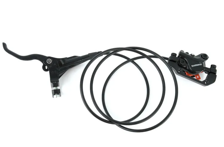 

Тормоз велосипедный SHIMANO BL-M396, задний, комплект, гидравлика, 1300 мм, черный, AM396RRURX135