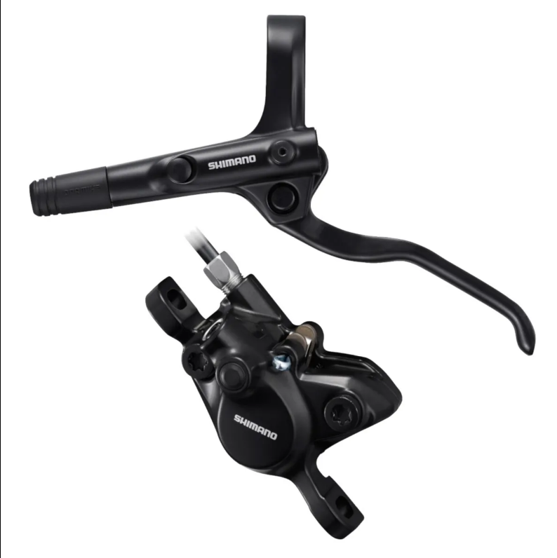 

Тормоз велосипедный SHIMANO BR-MT200, задний, комплект, гидравлика, 1400 мм, черный, AMT200KRRURX140