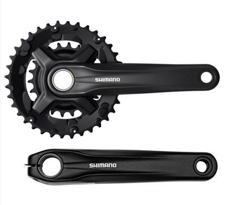 

Система велосипедная SHIMANO ACERA FC-MT210, 170 мм, HLT, 36х22T, черный, AFCMT210CB62L