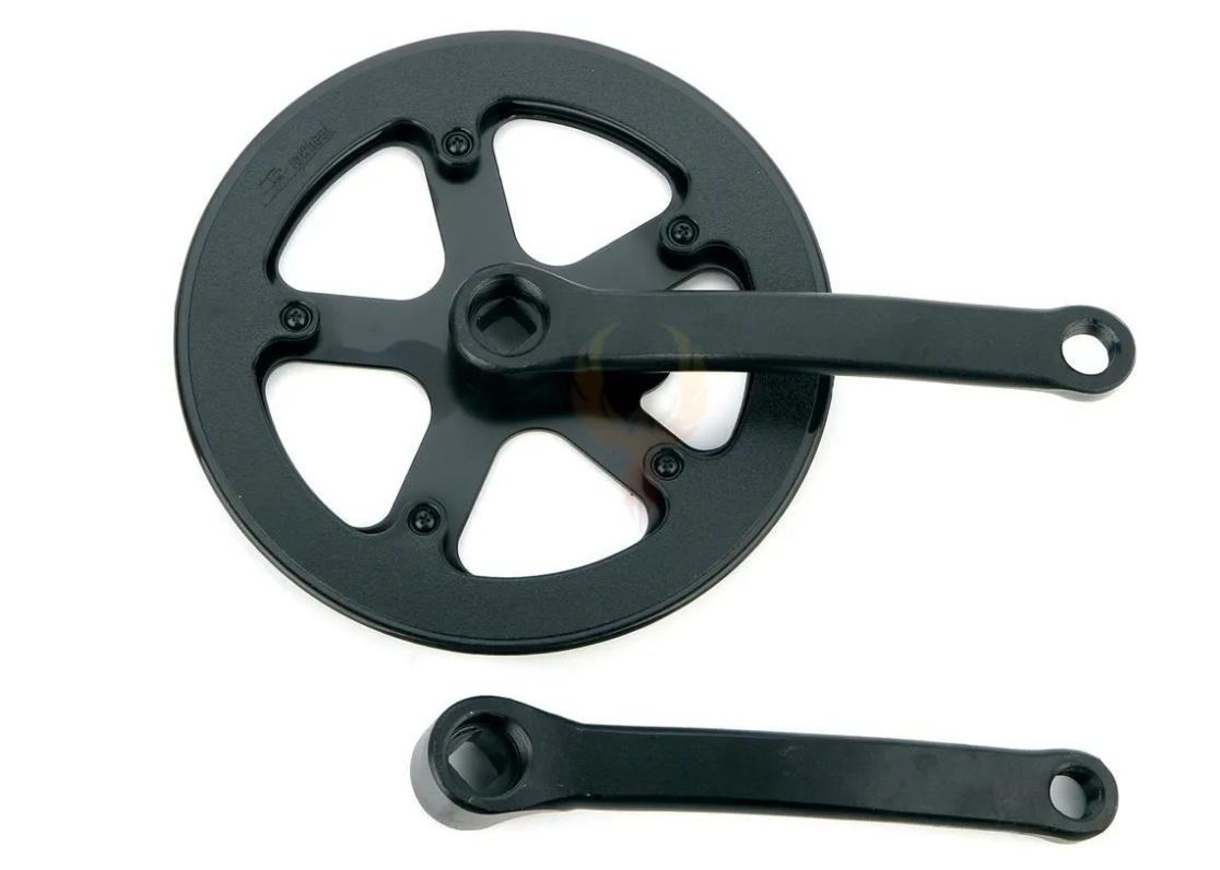 фото Система велосипедная prowheel, sqr, 40т, с защитой, длина шатуна 165 мм, черный, ccw110000479