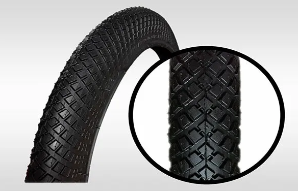 

Покрышка велосипедная WANDA P-1161, 20x2,30, P1161WD20, Черный