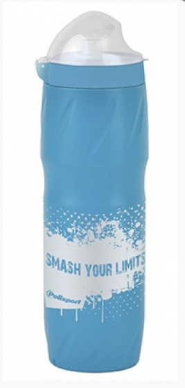 фото Термофляга велосипедная polisport 4h thermal bottle "smash", 500 ml, flashy blue, pls8641900010