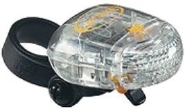 Фонарь велосипедный задний Cat eye TL-LD250-BS, прозрачный корпус, лампа красная, 3 светодиода, CE5440656 лампа фонарь