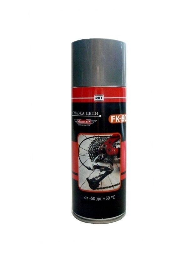 

Смазка Idevar FK-80, для цепи, аэрозоль, 200 мл, IDEVAR00485