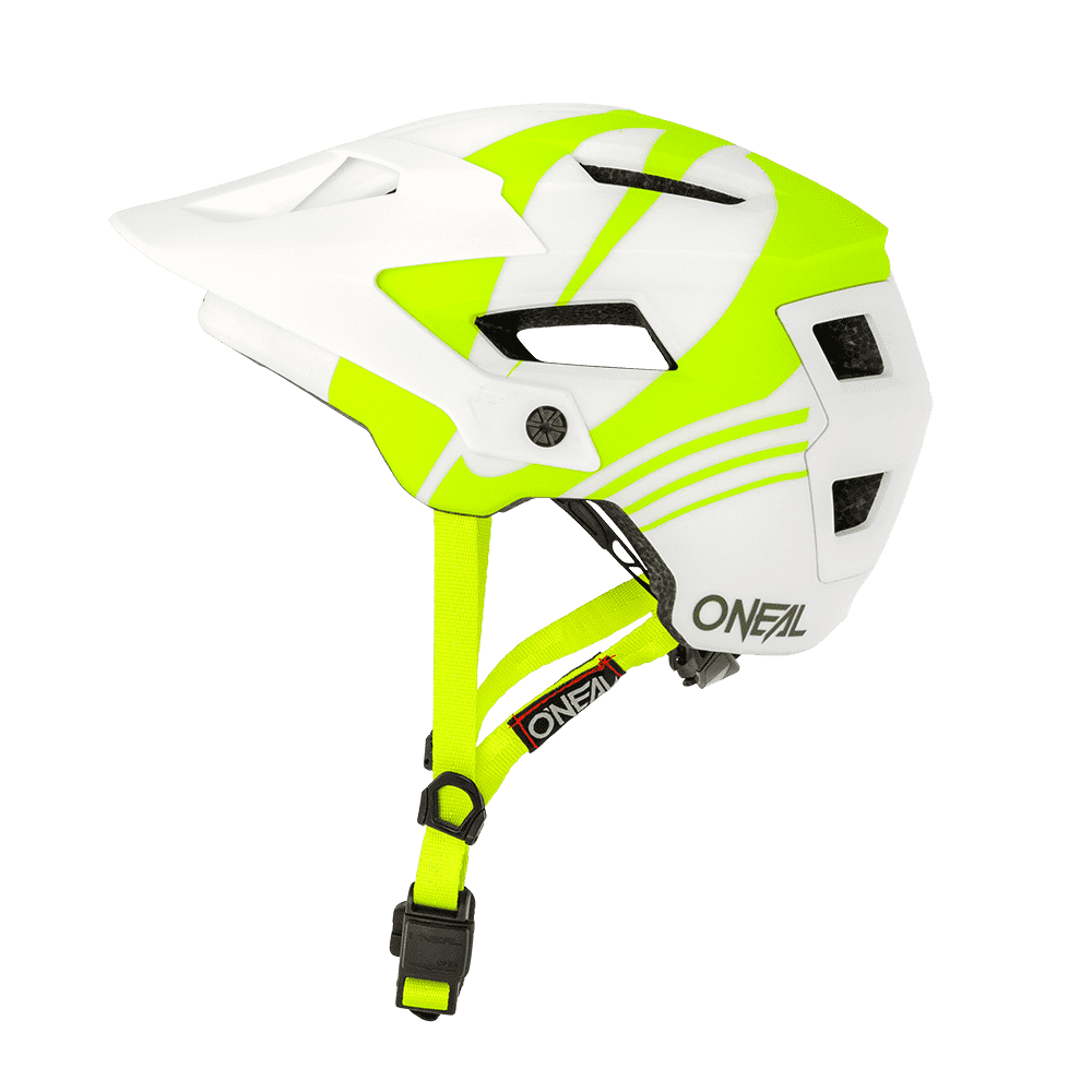 фото Шлем велосипедный o'neal defender helmet nova, white/neon yellow (размер: xs/54-m/58)
