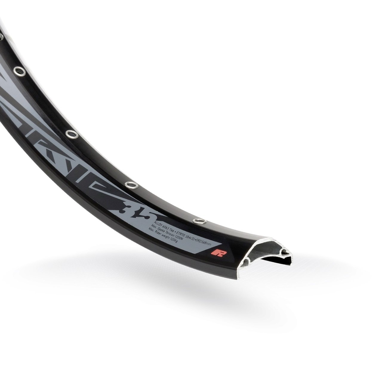 

Обод велосипедный Rodi TRYP35, 29", 32H, черный, 3117R32AP0