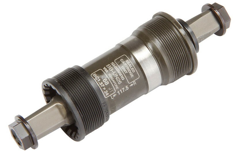 

Картридж каретки SHIMANO Alivio BB-UN26 B17B, Square, 117,5 мм, 160024