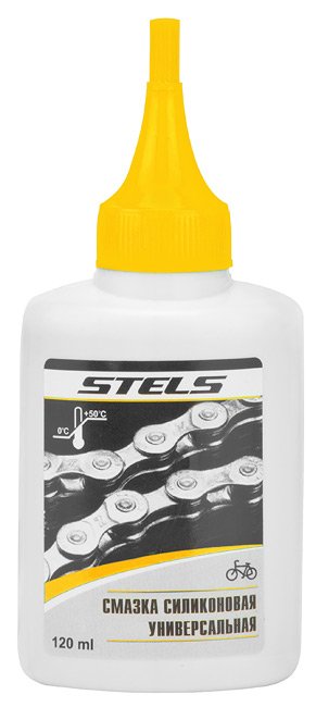 Жидкие смазки Смазка STELS, силиконовая, универсальная, 120 мл, 640014