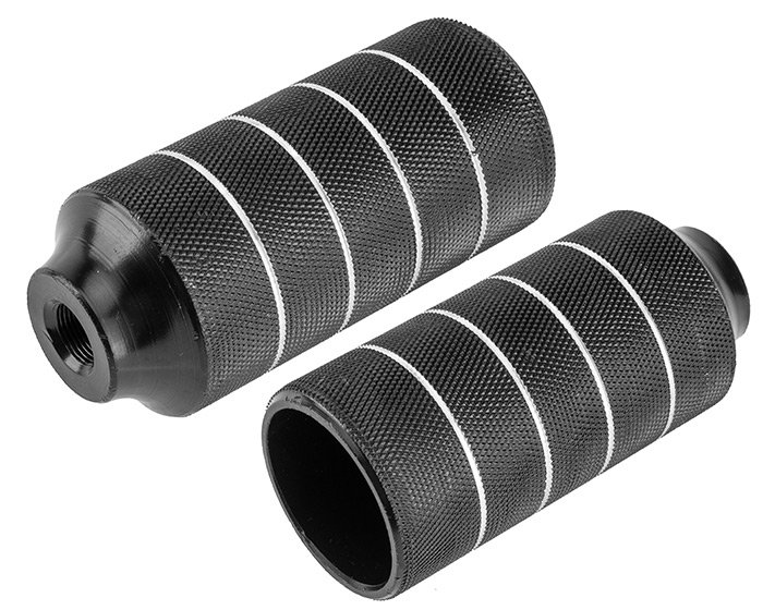 

Пеги велосипедные KWB-02-02 50мм, под ось M14, алюминий, черный, 680009