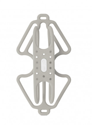 фото Держатель для смартфона bone collection run tie handheld, силикон, на кисть руки, для 4.7'-7,2', серый, 07-200323